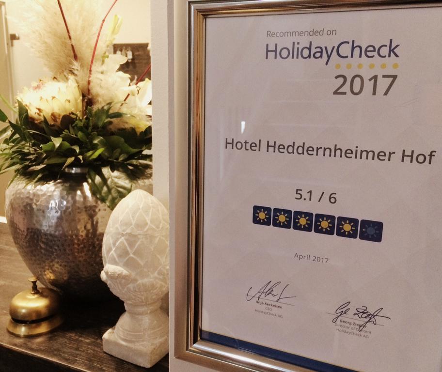 Hotel Heddernheimer Hof Frankfurt am Main Dış mekan fotoğraf